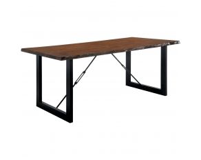 Dulce Dining Table in Walnut Black