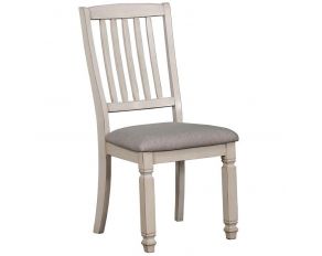 Kaliyah Set of 2 Side Chairs in Antique White