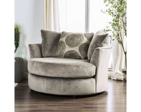 Bonaventura Swivel Chair in Gray