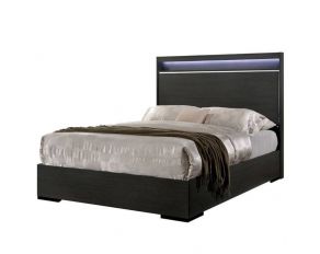 Camryn Queen Bed in Warm Gray