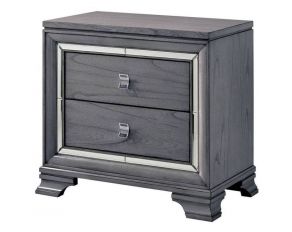 Alanis Nightstand in Light Gray