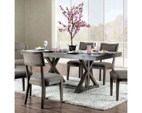 Leeds Dining Table in Gray