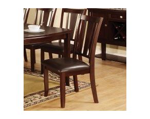 Furniture of America Edgewood I Side Chair in Espresso - Set of 2