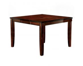 Furniture of America Dickinson II Counter Height Table in Dark Cherry