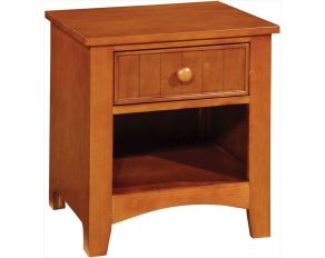 Furniture of America Omnus Nightstand in Oak