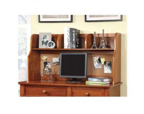 Furniture of America Omnus Hutch in Oak