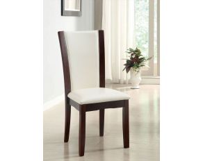 Furniture of America Manhattan I Side Chair in White - Set of 2