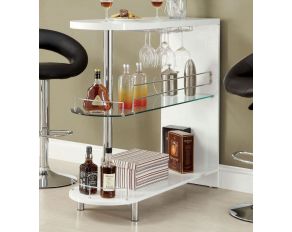 Furniture of America Numbi Mini Server in White