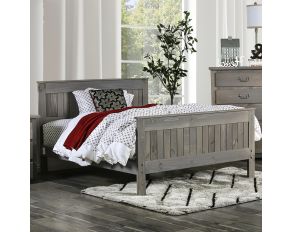 Rockwall Queen Bed in Weathered Grey