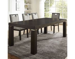 Caterina Dining Table in Dark Walnut Beige