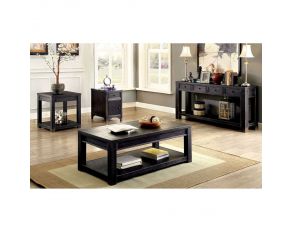 Meadow End Table in Antique Black