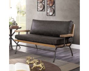 Santiago Loveseat in Dark Gray