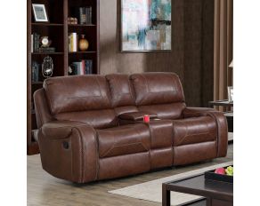 Walter Loveseat in Brown