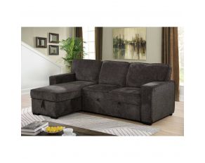 Ines Sectional in Dark Gray