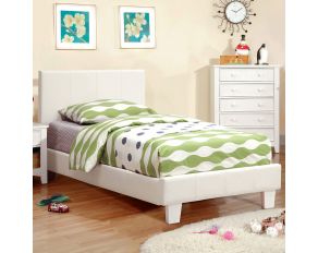 Winn Park Twin Bed in White