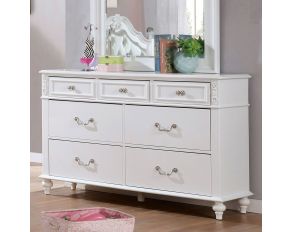 Belva Dresser in White