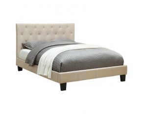 Leeroy California King Bed in Ivory