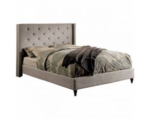 Anabelle King Bed in Warm Gray