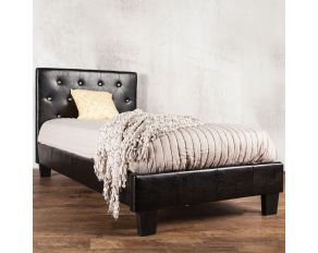 Velen Twin Bed in Black