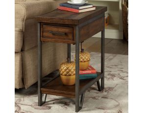 Dundalk Side Table in Oak Multi