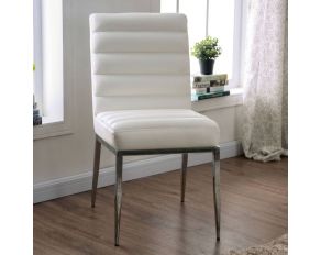 Cilegon Set of 2 Side Chairs in White