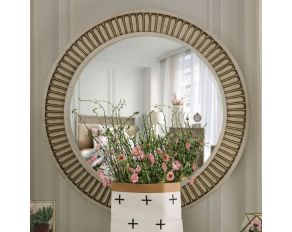 Jakarta Mirror in Antique White