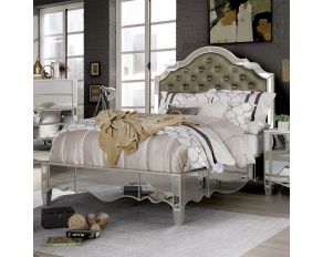 Eliora King Bed in Silver