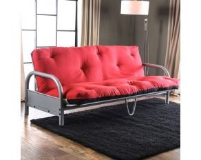 Aksel Futon Mattress in Black Red