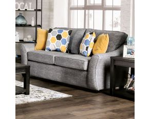 Jarrow Loveseat in Light Gray