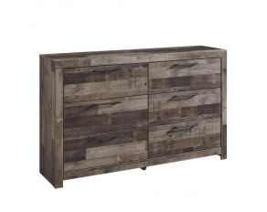 Ashley Furniture Derekson Dresser in Multi Grey