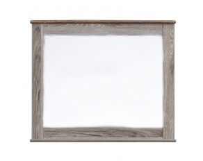 Ashley Furniture Zelen Bedroom Mirror in Grey