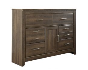 Ashley Furniture Juararo Dresser in Dark Brown