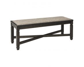 Ashley Furniture Tyler Creek Upholstered Bench in Black