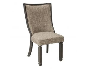 Ashley Furniture Tyler Creek 2 Piece Dining Upholstered Side Chair in Black