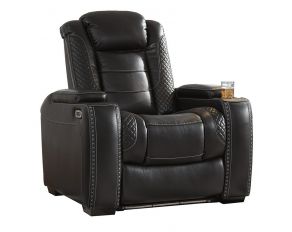 Party Time Power Recliner in Midnight