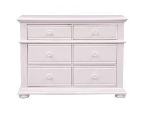 Liberty Furniture Summer House I Media Chest in Oyster White