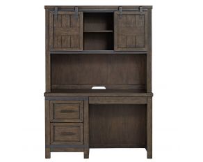 Liberty Furniture Thornwood Hills Youth Student Desk in Rock Beaten Gray