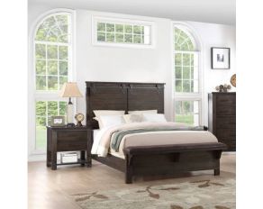 Newton Bedroom Collection in Deep Cocoa Brown