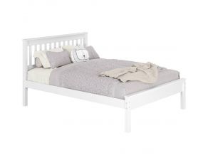 Contempo Full Bed with Slat Kit in White