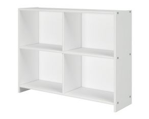 Circles Bookcase in White