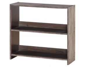 Barn Door Small Bookcase in Brushed Shadow