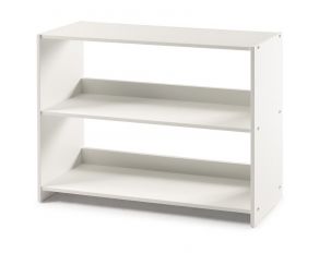 Panel Bookcase in Greys and White