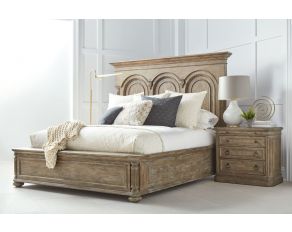 Architrave Panel Bedroom Collections in Rustic Almond