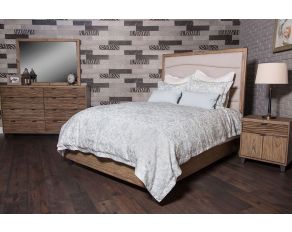 Del Mar Sound Panel Bedroom Set in Boardwalk