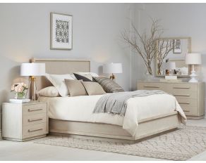 Cotiere Panel Bedroom Collections in Light Wood