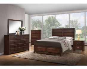 Oberreit Panel Bedroom Collections in Walnut