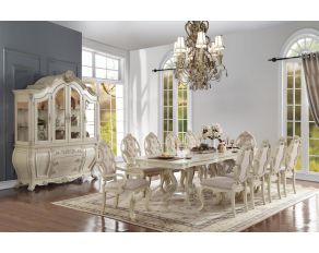 Ragenardus Rectangular Dining Set in Antique White