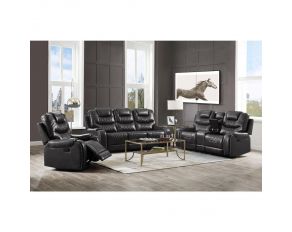 Braylon Living Room Set in Dark Gray