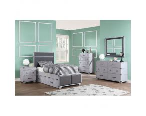 Orchest Panel Bedroom Collections in Gray