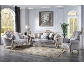 Galelvith Living Room Set in Gray